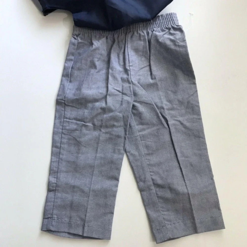 Nautica Boys Blue Vest And Pants NWOT 6/9 Months